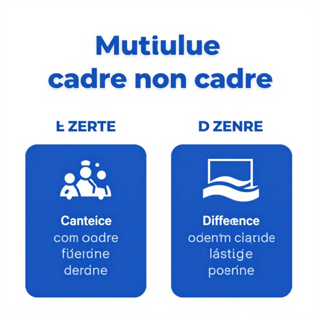 Mutuelle cadre vs non-cadre en 2026