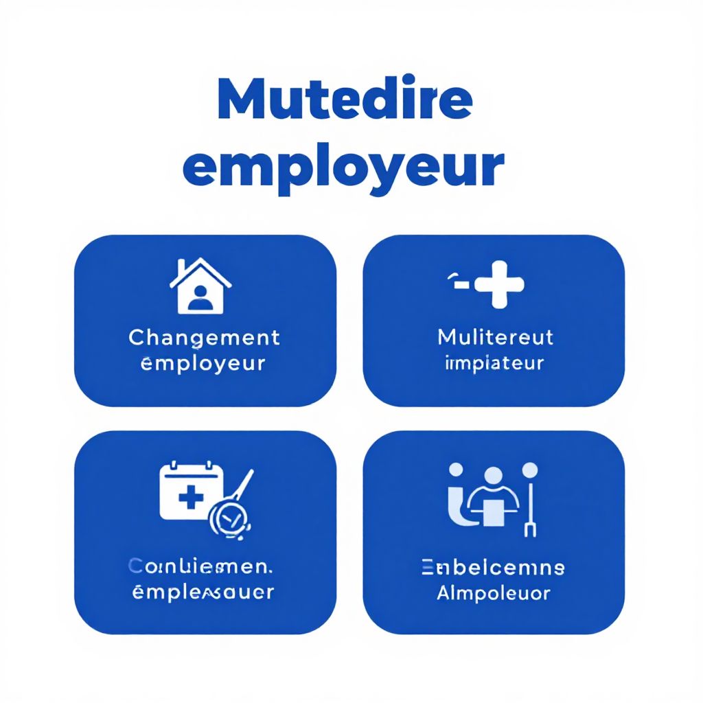 Changement d’employeur et mutuelle : impacts en 2026