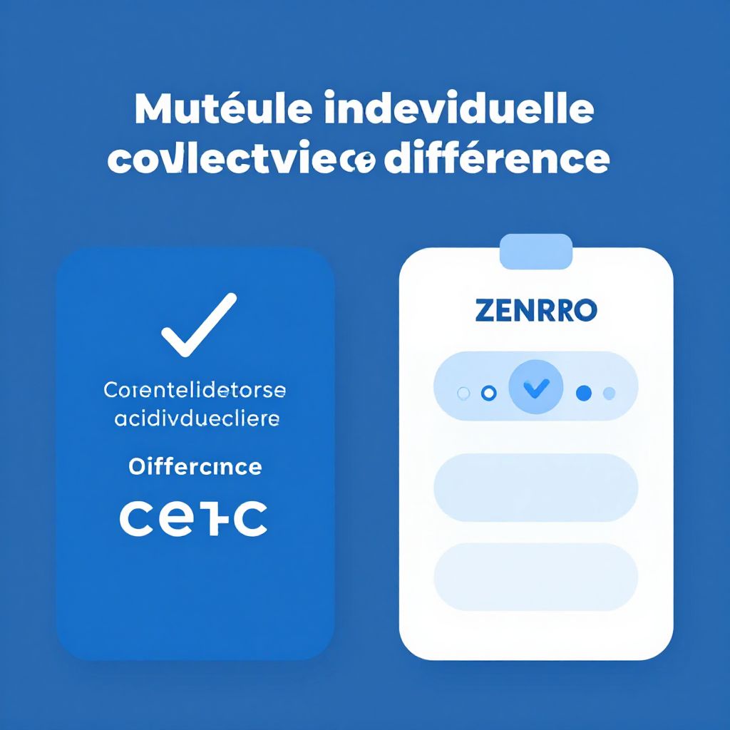 Mutuelle individuelle vs collective : différence 2026