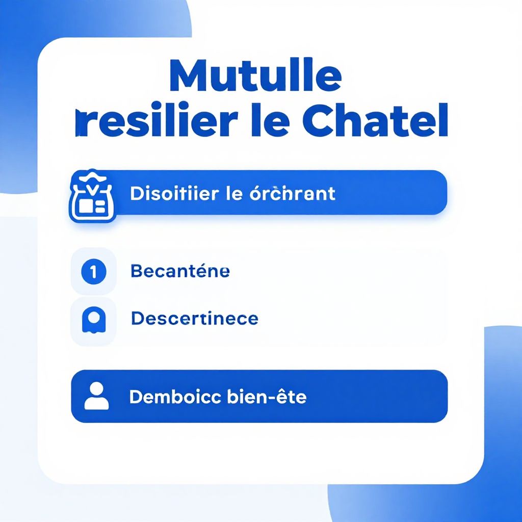 Résilier sa mutuelle loi Chatel 2026 : procédure complète