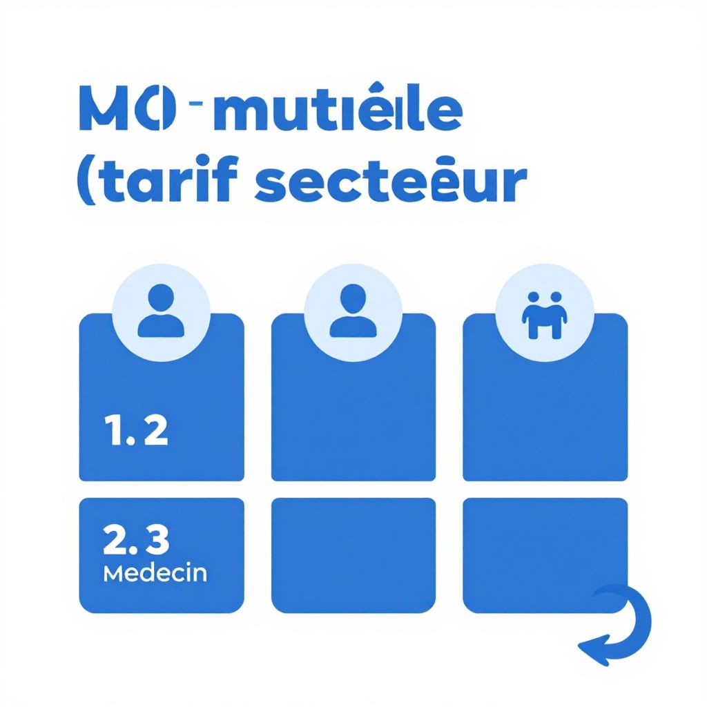 Mutuelle tarif secteur 1, 2, 3 médecin 2026