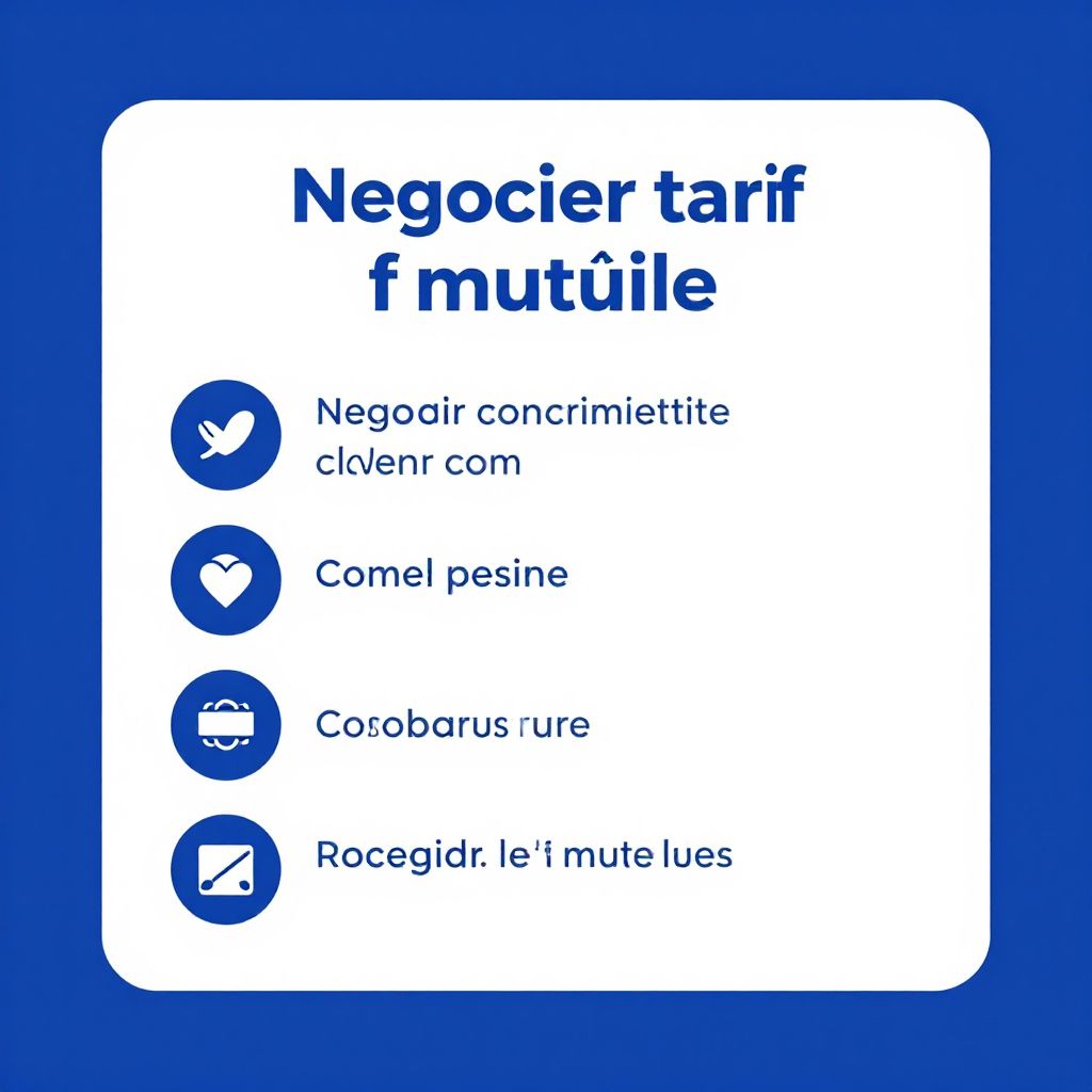 Négocier le tarif de mutuelle en 2026 : conseils